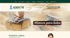 Desktop Screenshot of adinor.com.br